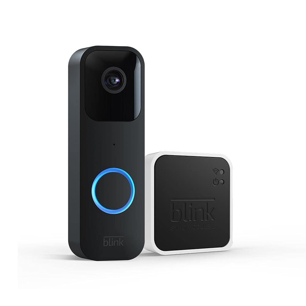 Sonnette Vidéo Intelligente Blink Video Doorbell - Audio Bidirectionnel