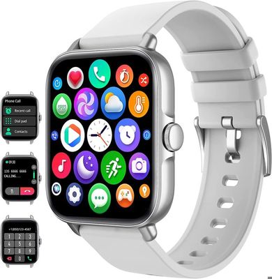 Montre Intelligente avec Appel Bluetooth et Moniteur de Santé